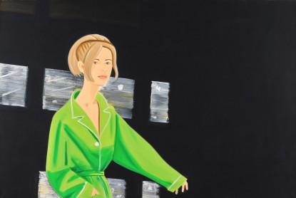 Alex Katz, Yvonne in Green, 1995